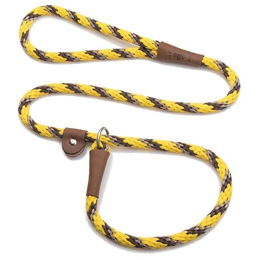 Asakas Dog Behavior Training Slip Lead - 1/2" X 6'