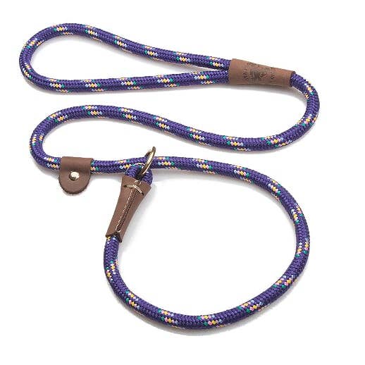 Asakas Dog Behavior Training Slip Lead - 1/2" X 6'